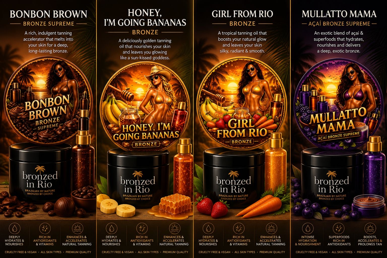 Bronzed in Rio Full Bronzer Oil Collection