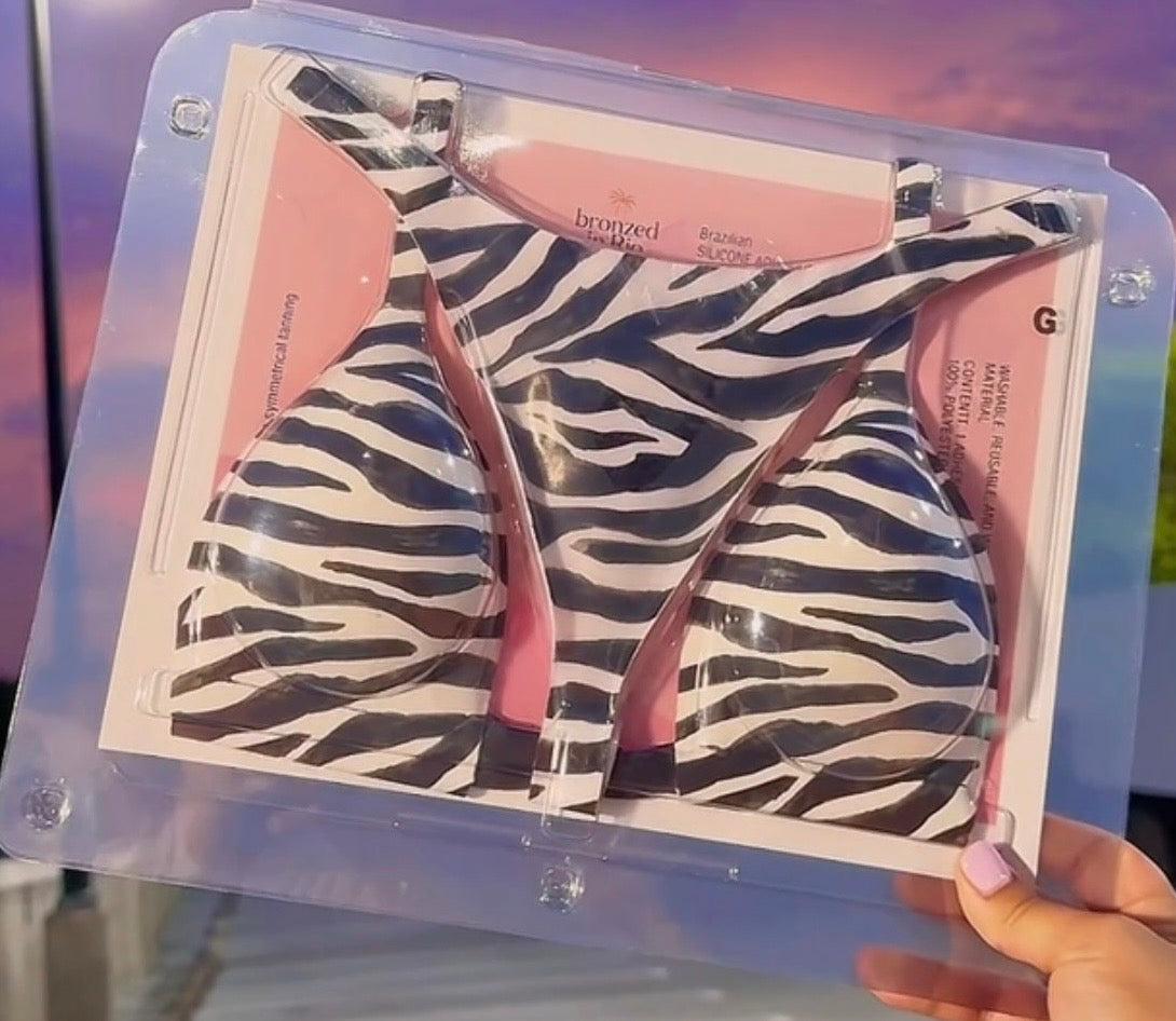 Silicone Adhesive Tanning Bikini